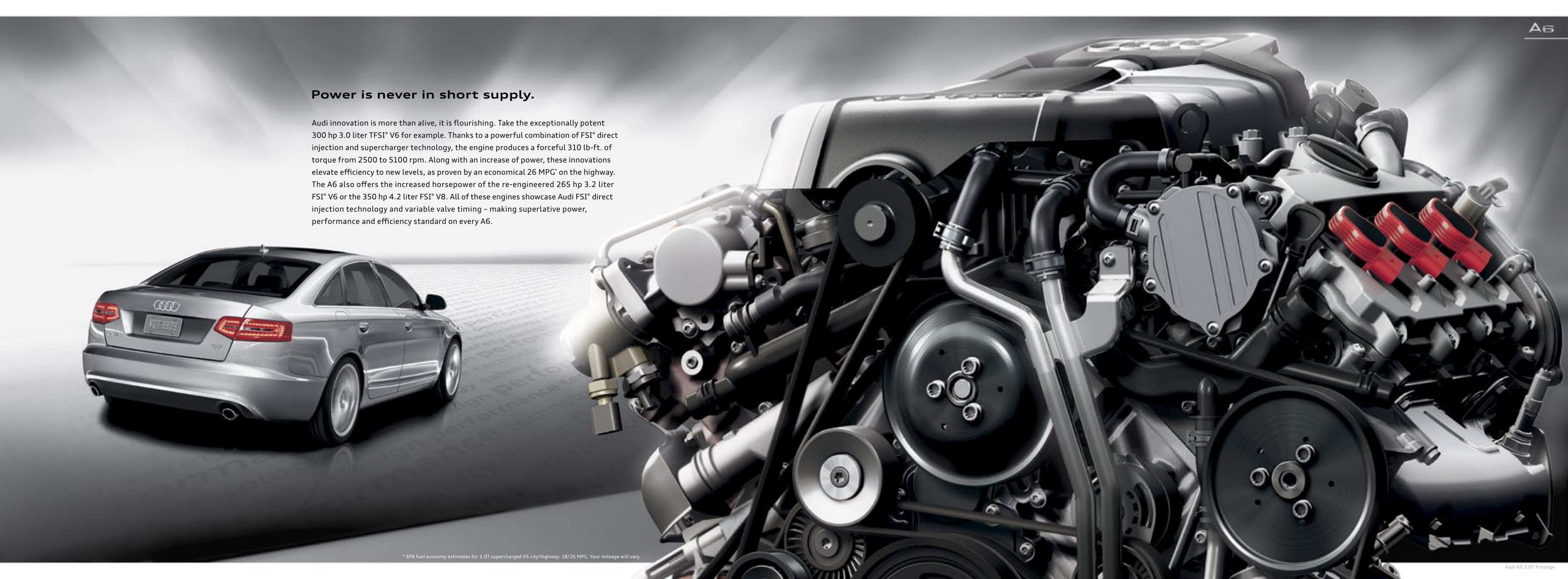2010 Audi A6 Brochure Page 17